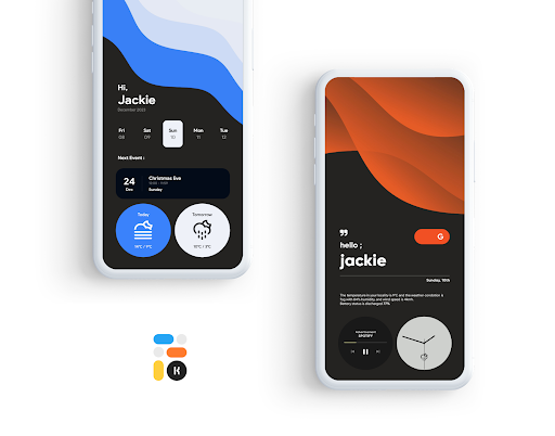 Android application Palette for KWGT screenshort