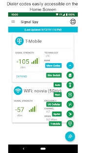 Signal Spy - Monitor Signal Strength & Data Usage Screenshot