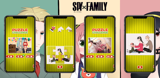 Spy X Family Puzzle Game