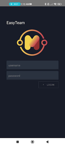 Android application EasyMTeam screenshort