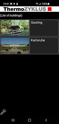 Android application ZE-Control screenshort