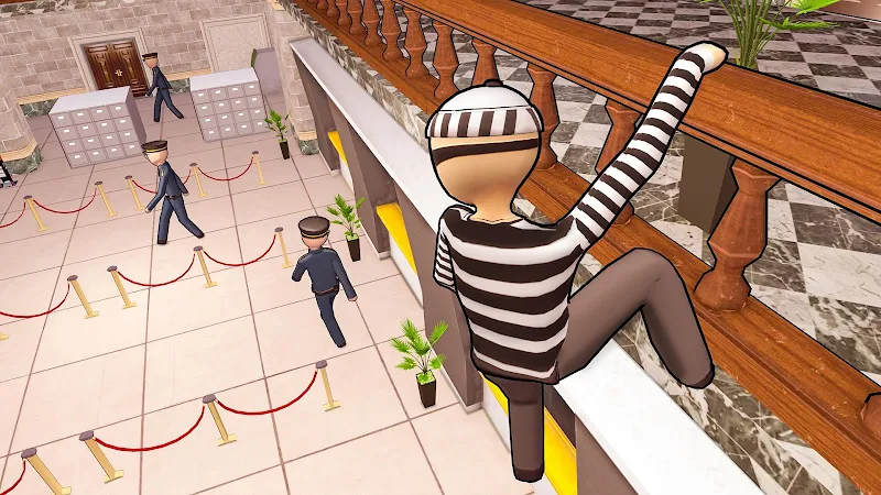 Stickman Sneak Robbery Simulator Bank Robbery 3d Latest Version For Android Download Apk - roblox thief life simulator how to rob bank