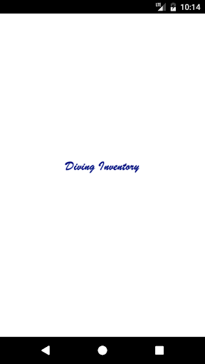Diving Inventory Screen 2