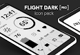 screenshot of Flight Dark Pro - Icon Pack