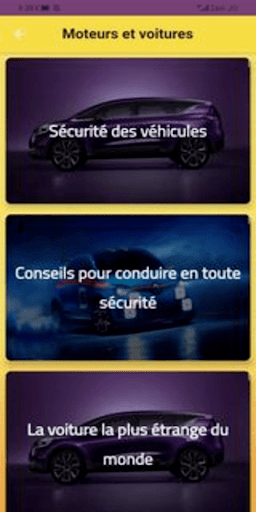 Le monde des voitures et des moteurs