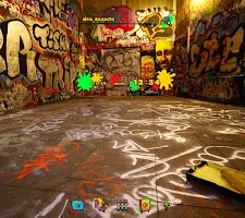 screenshot of Graffiti Theme +HOME