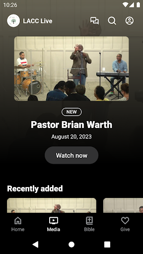 LACC Fellowship Live Screen 2