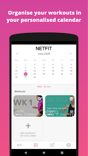 NETFIT Netball Screen 2