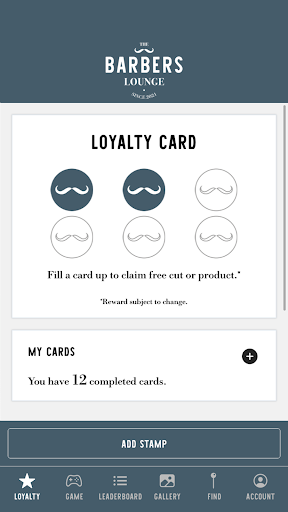 Android application The Barbers Lounge Epsom screenshort