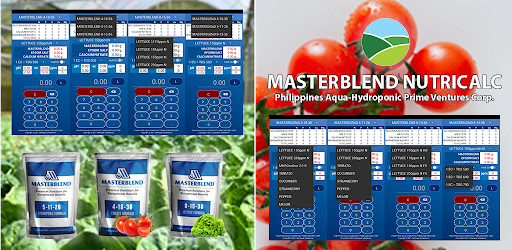 Masterblend NutriCalc Screen 2