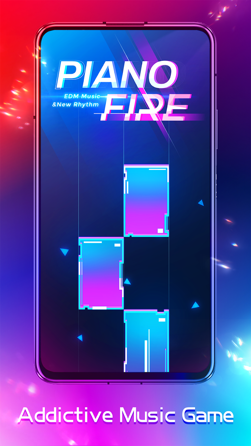 Hình ảnh Piano Fire: Edm Music & Piano Hack Life