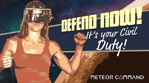 Meteor Command VR Screen 3