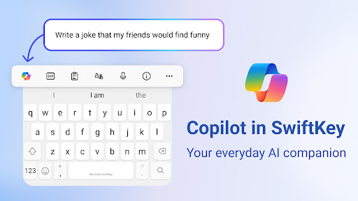Screenshot Microsoft SwiftKey AI Keyboard