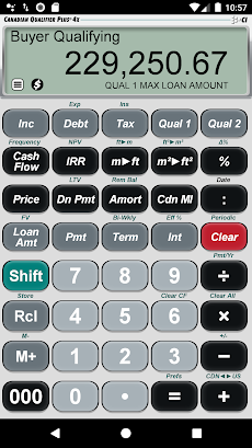 Canadian QP4x Loan Calculatorのおすすめ画像1