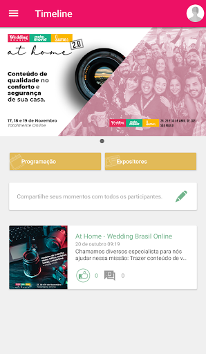 Wedding Brasil At Home 2020 Screen 3