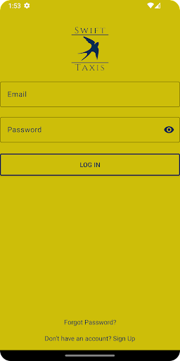 Android application Swift Private Hire Taxis screenshort