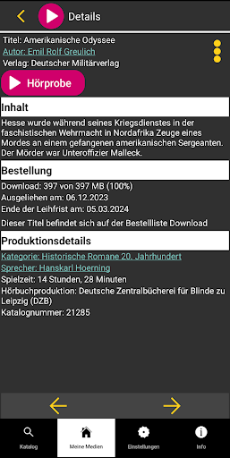 Android application BBH App screenshort