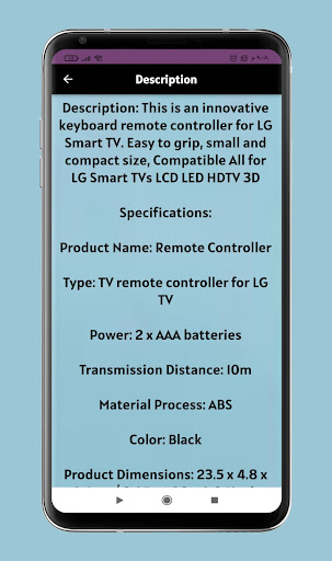LG tv remote guide Screen 3