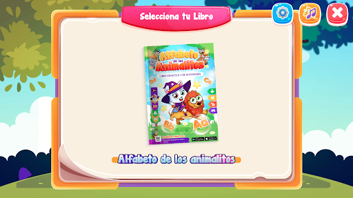 Android application Libros Mágicos screenshort