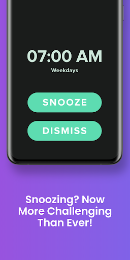 Alarm app for heavy sleepers! Screen 2