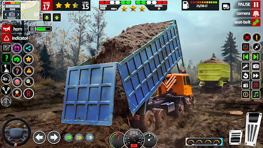 Offroad Mud Cargo Truck Driver