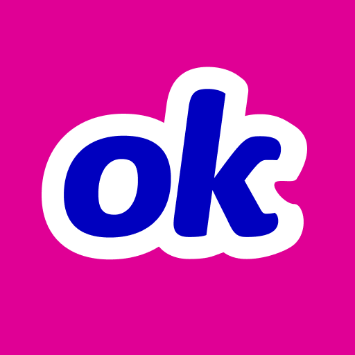 Ikon med logotyp för OkCupid