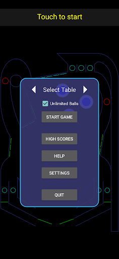 Relaxation Vector Pinball Screen 2