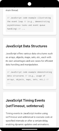 Learn JavaScript Screen 3