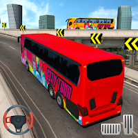 Real Coach Offroad School Bus Driving Simulator