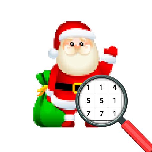 Christmas Color by Number  Icon