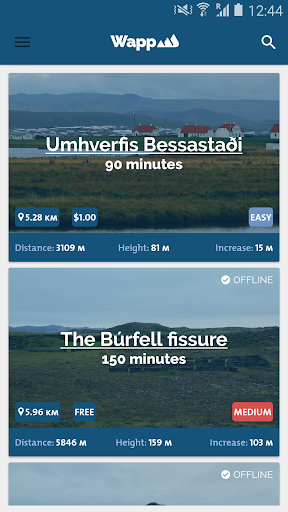 Wapp - Walking app Screen 2