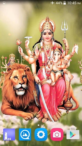 Download 4D Maa Durga Live Wallpaper APK latest version App by Just Hari  Naam for android devices