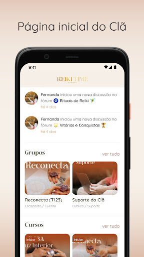 Clã Reiki Time Screen 2