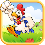 Chicken Run Free - Fun Games icon