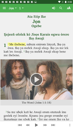 Android application Obolo - Protestant Bible screenshort