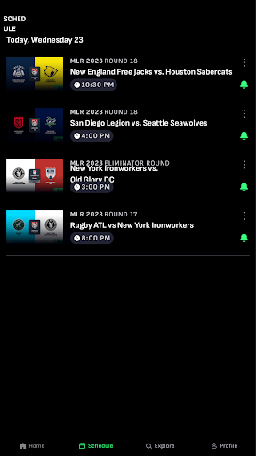 Screenshot of The Rugby Network