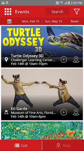 Screenshot of Visit Tallahassee!
