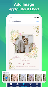 Captura 20 Invitation Maker & Card Design android