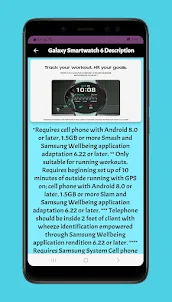 Galaxy Smartwatch 6 Guide