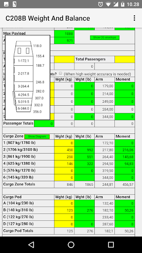 C208B Weight And Balance Screen 3