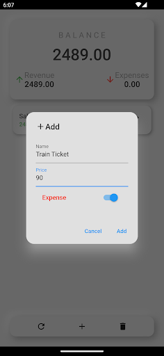Manage your Expenses - Minimal Screen 3