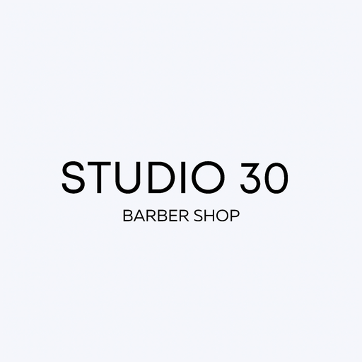 Studio 30 Barbershop logo