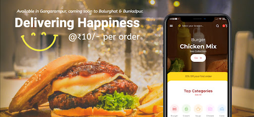 Android application Misa Express | Food Delivery screenshort