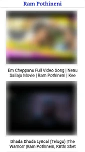 Ram Pothineni All Video Songs
