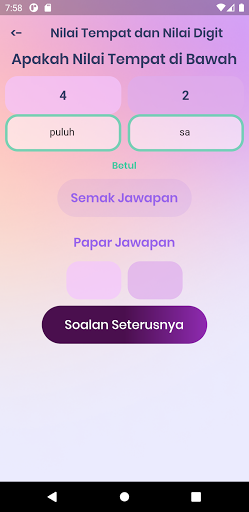 iLMOO Matematik Tahun 1 Screen 3