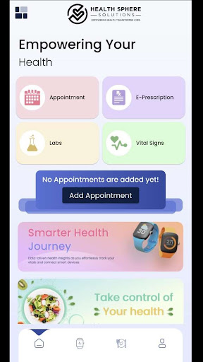 Android application Mycloudklinik screenshort