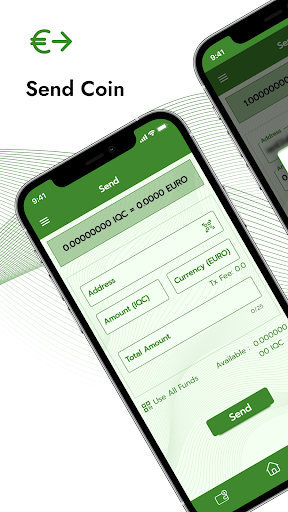 INFAQCOIN Wallet Screen 3