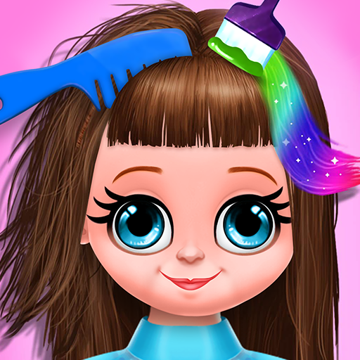 JOGO DE SALÃO DE BELEZA - GAME GIRL GAMES : HAIR SALON MAKEUP