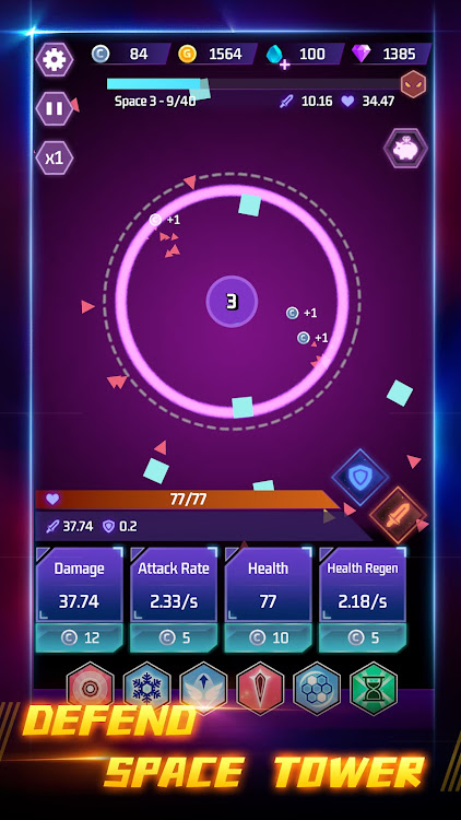 Space Tower - Galaxy Tower TD - 0.3.8 - (Android)