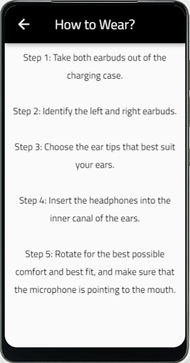 Guide for Redmi Buds 3 Screen 2
